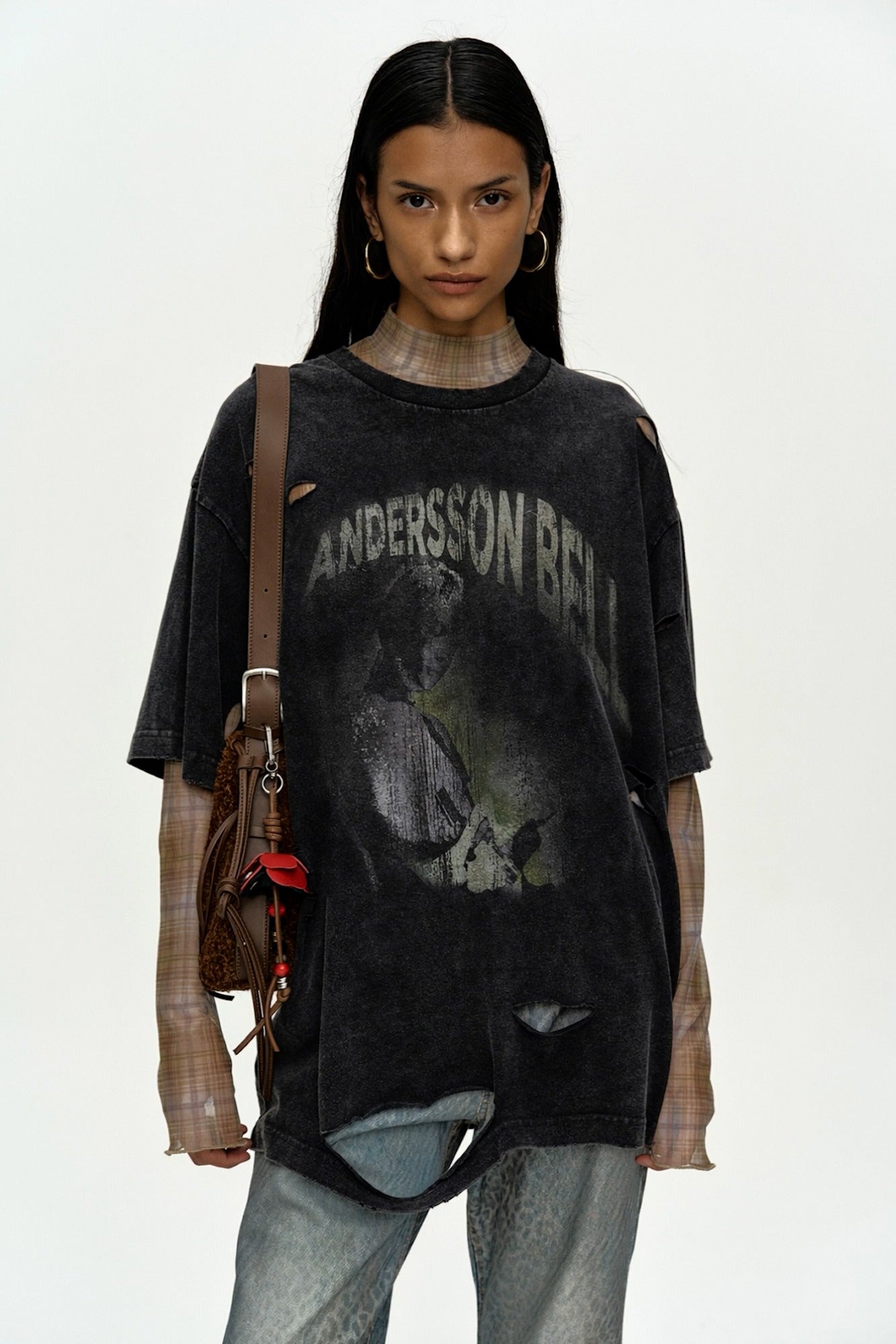 Andersson Bell Layered Live Printed T-Shirt