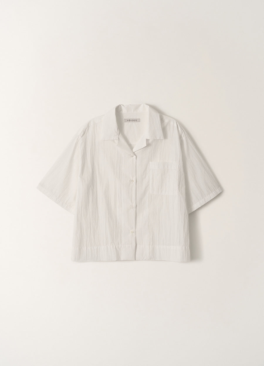 Nothing Written Rine short sleeve shirt (White)