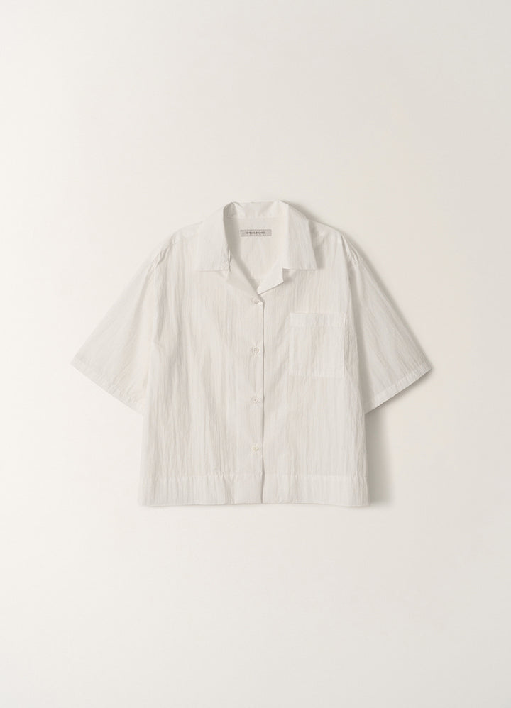 Nothing Written Rine short sleeve shirt (White)