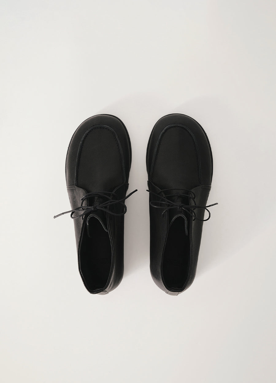 Nothing Written Lace-up ankle boots (Black)