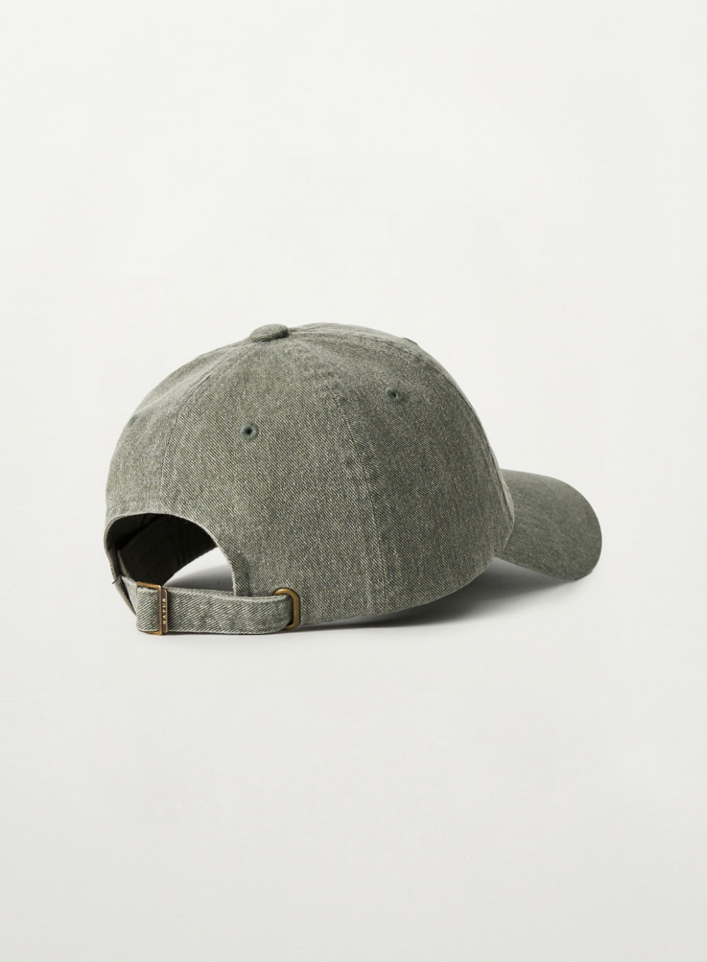 [satur] Rope Logo Vintage Washed Ball Cap - Khaki