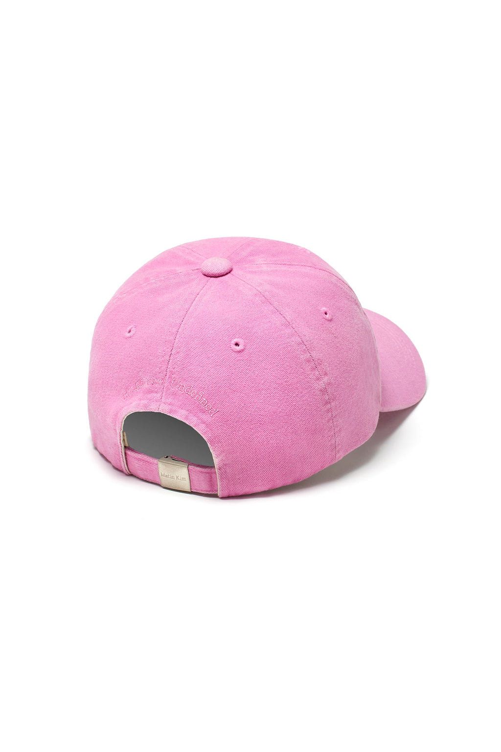 [matinkim] MATIN LOGO WASHED BALL CAP IN PINK