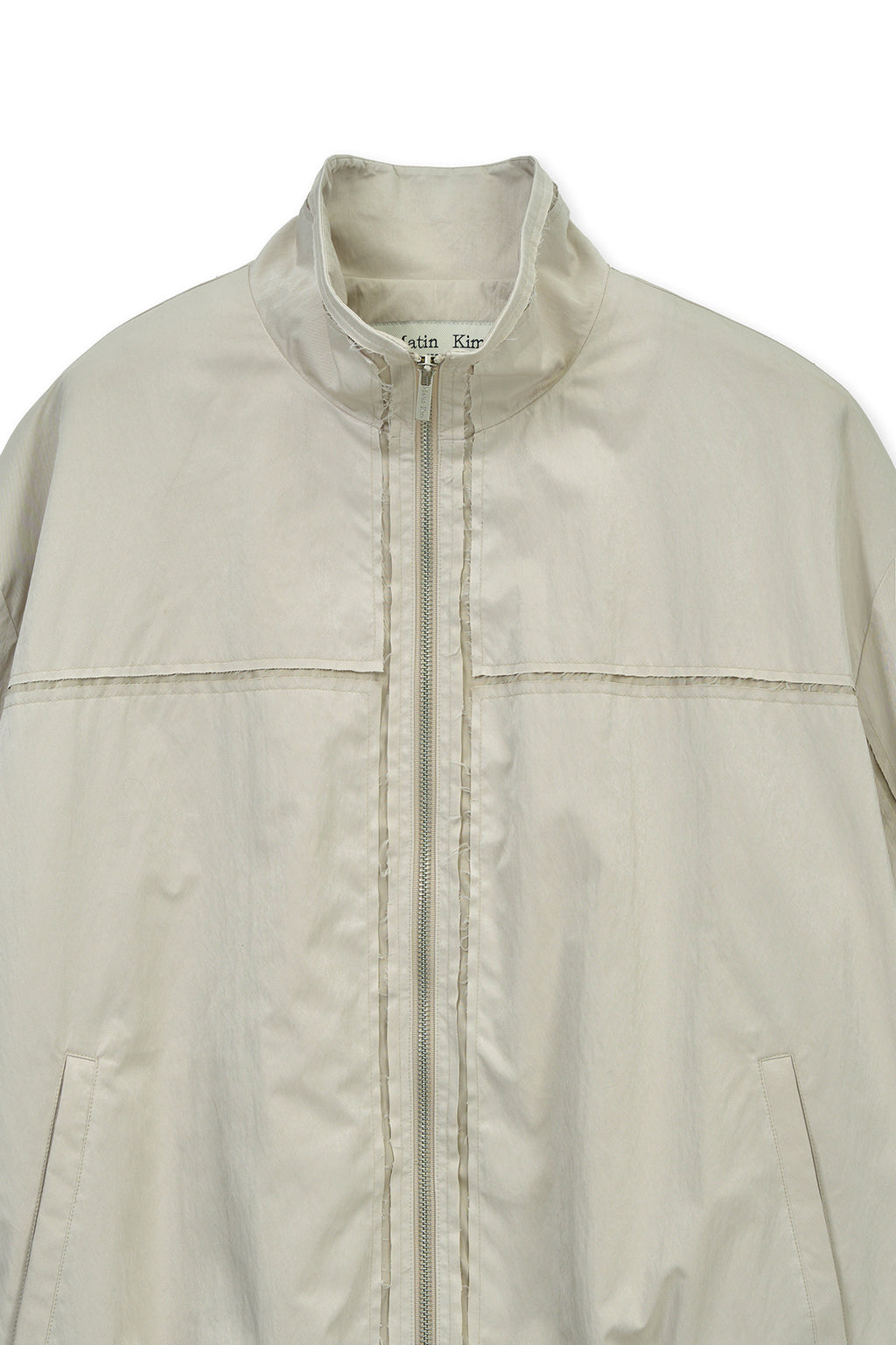 Matinkim Embroidery Back Logo Jumper IN Beige