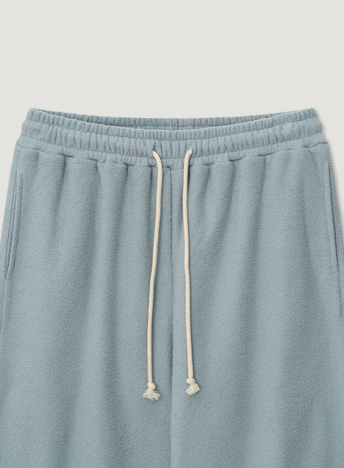 Mango Maniplease Popory Jogger Pants Light Blue