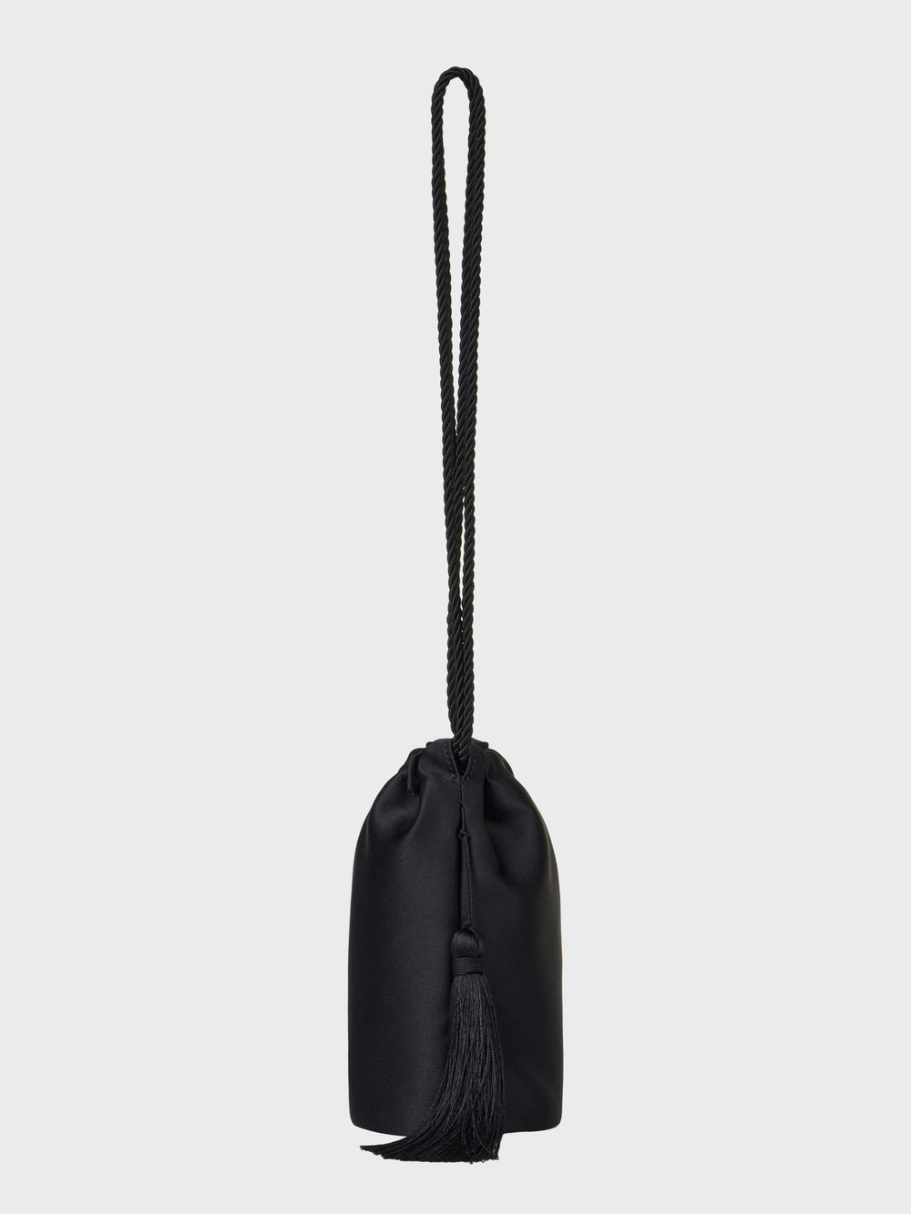 EENK Tassel Mini Bucket Bag - Black