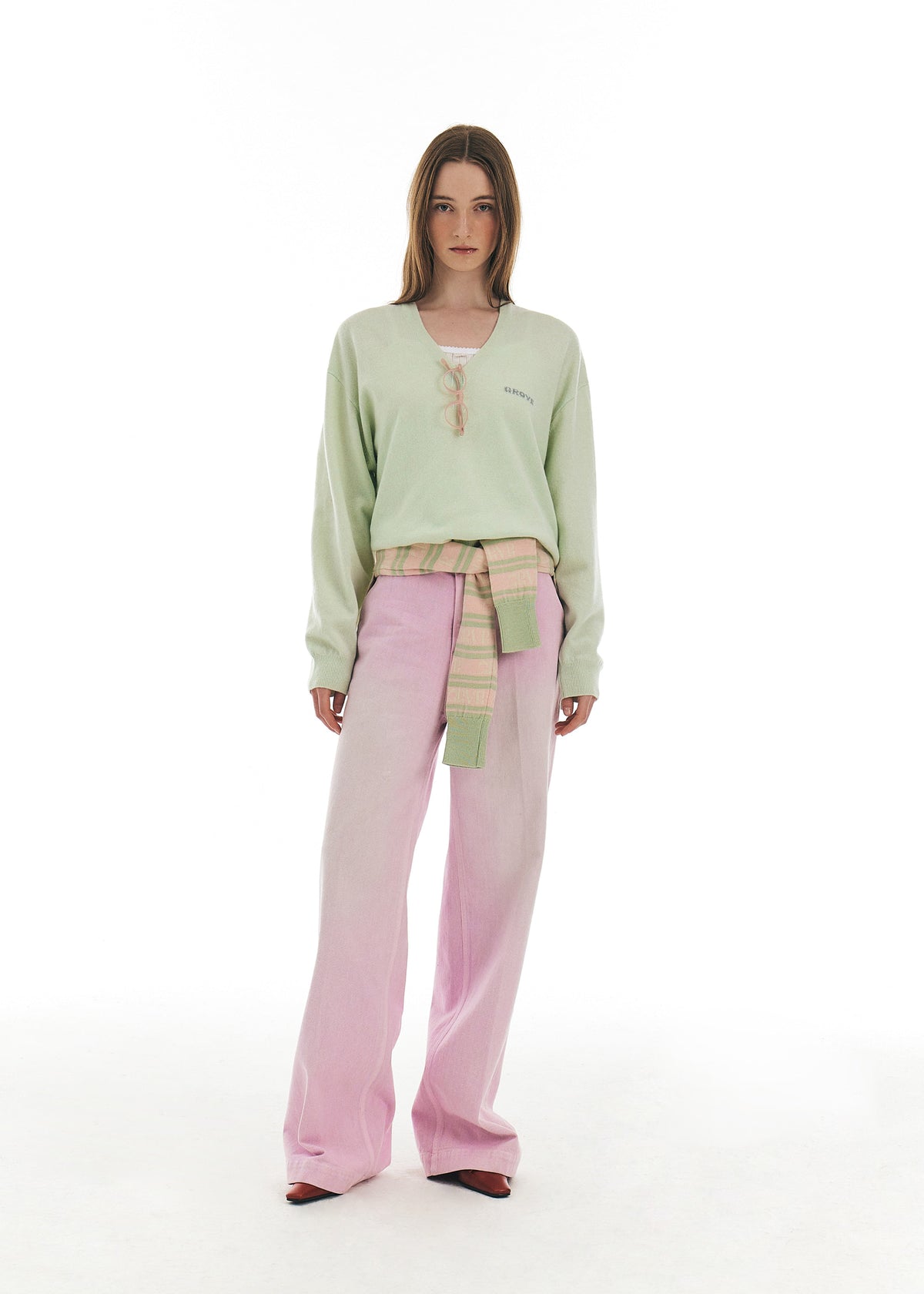 Grove Mat Straight Denim Pants