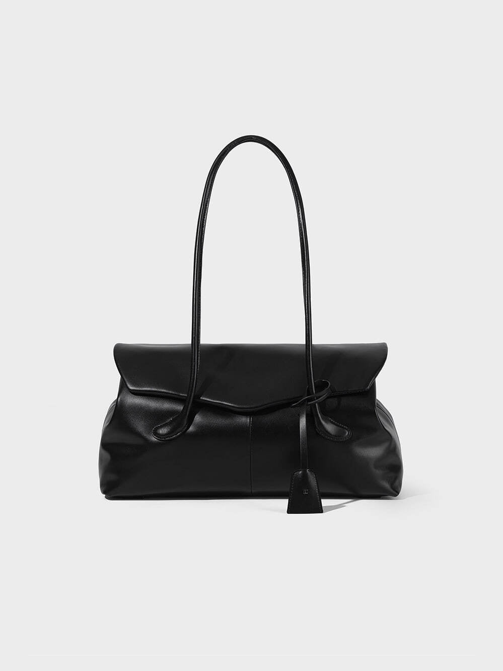 [Low Classic] Haricot Mini Flap Bag_Black