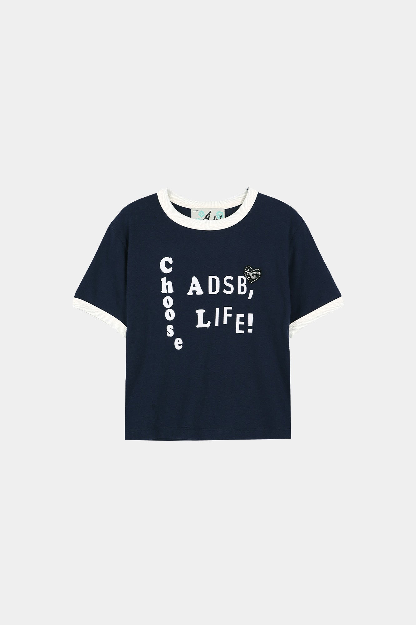 Andersson Bell (Essential) Adsb Flocking Baby Ringer T-Shirt