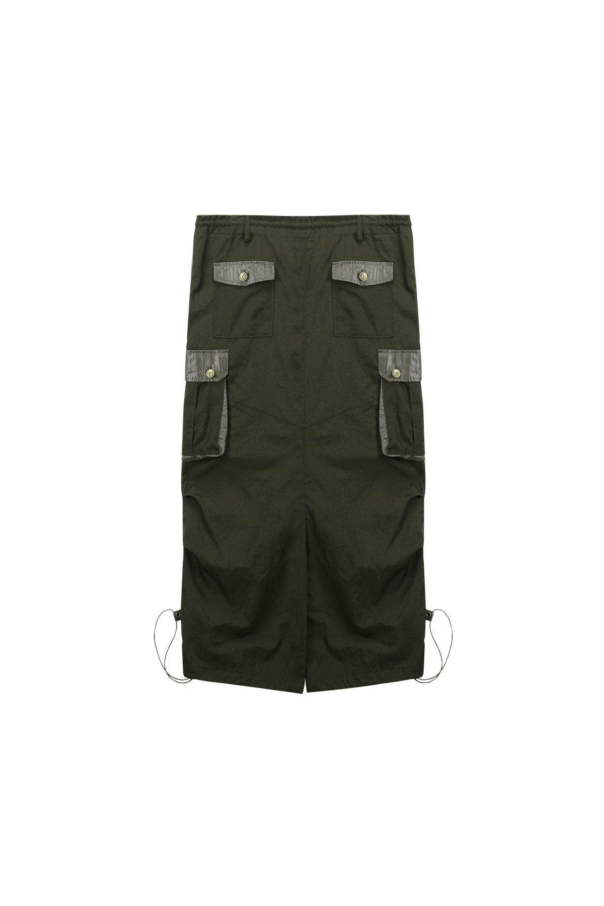 Matinkim Cargo Maxi Skirt IN Khaki