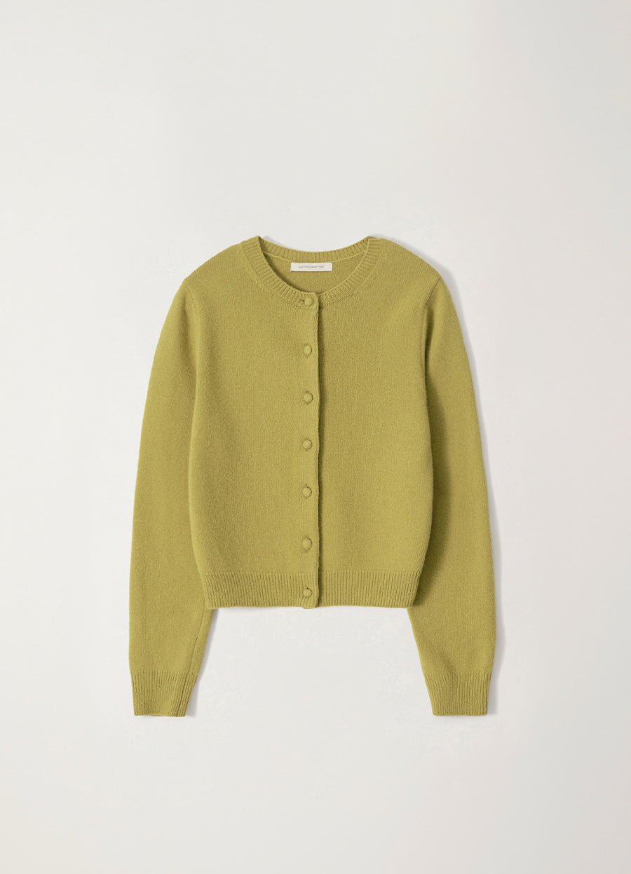 Nothing Written Diene round cardigan (Olive)