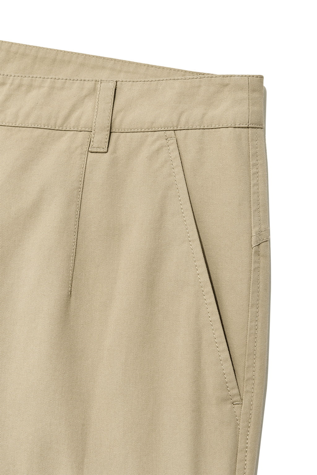 [matinkim] OUT POCKET COTTON CARGO PANTS FOR MEN IN DARK BEIGE