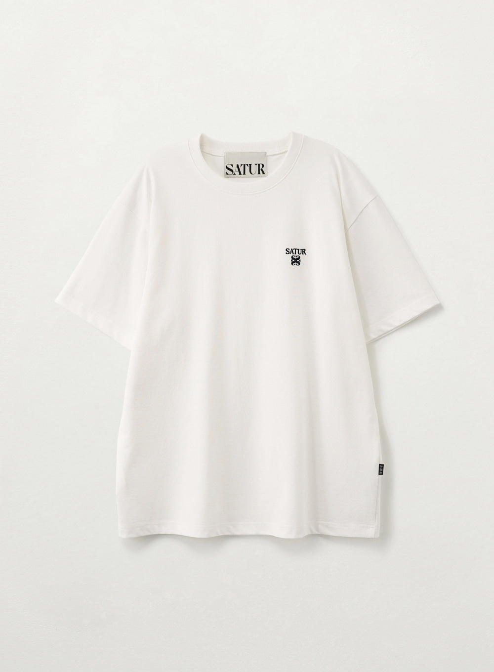 Satur Loren Classic Logo T-Shirt - White