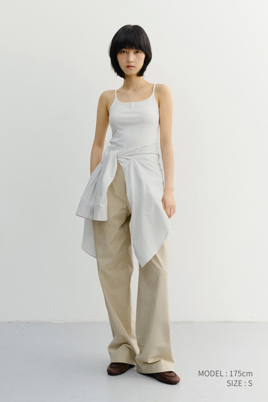 Dunst Petit Sleeveless Top Off White