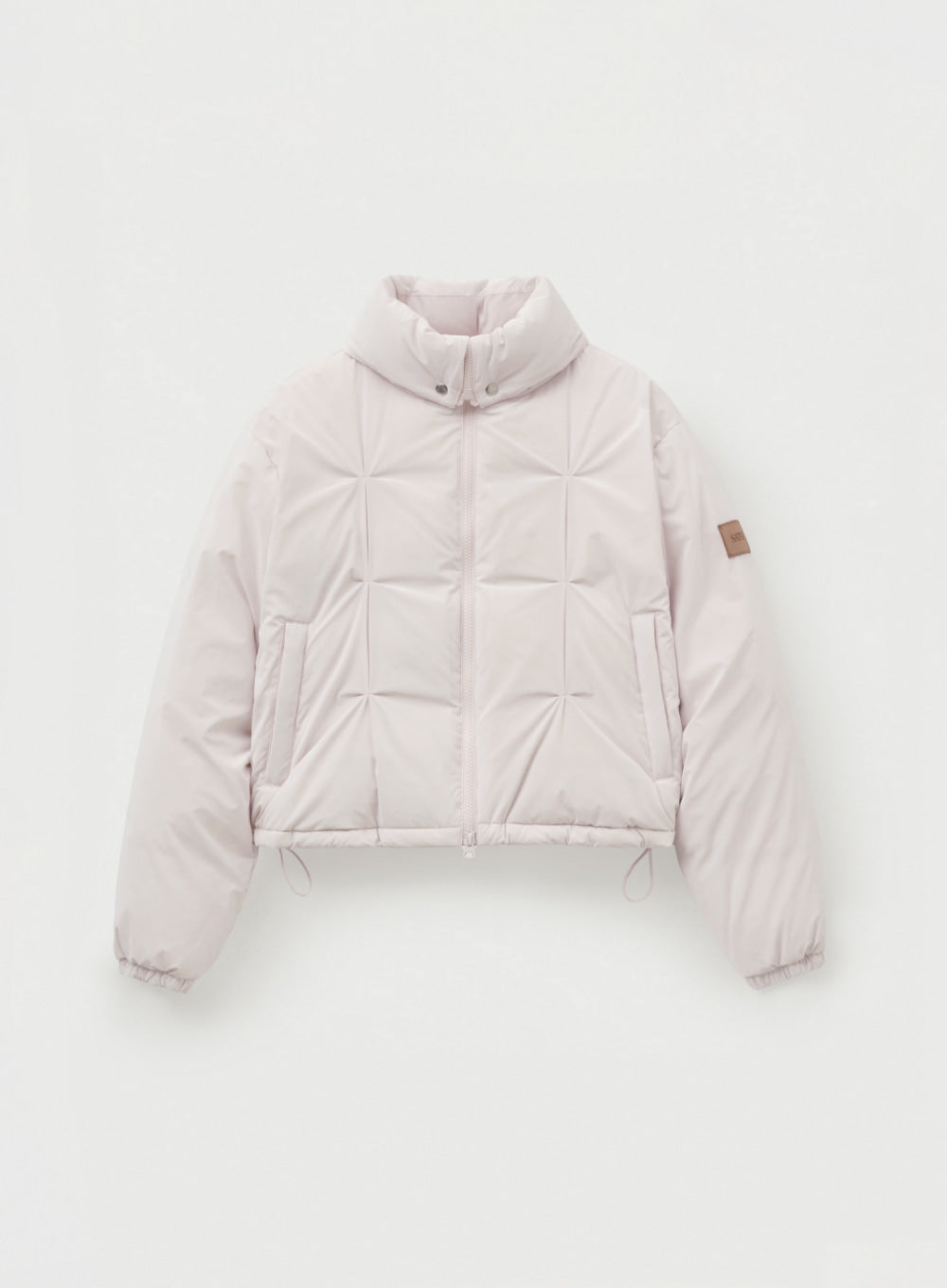 [satur] (W) Orta 2-Way Collar Duck Down Padding - Light Pink