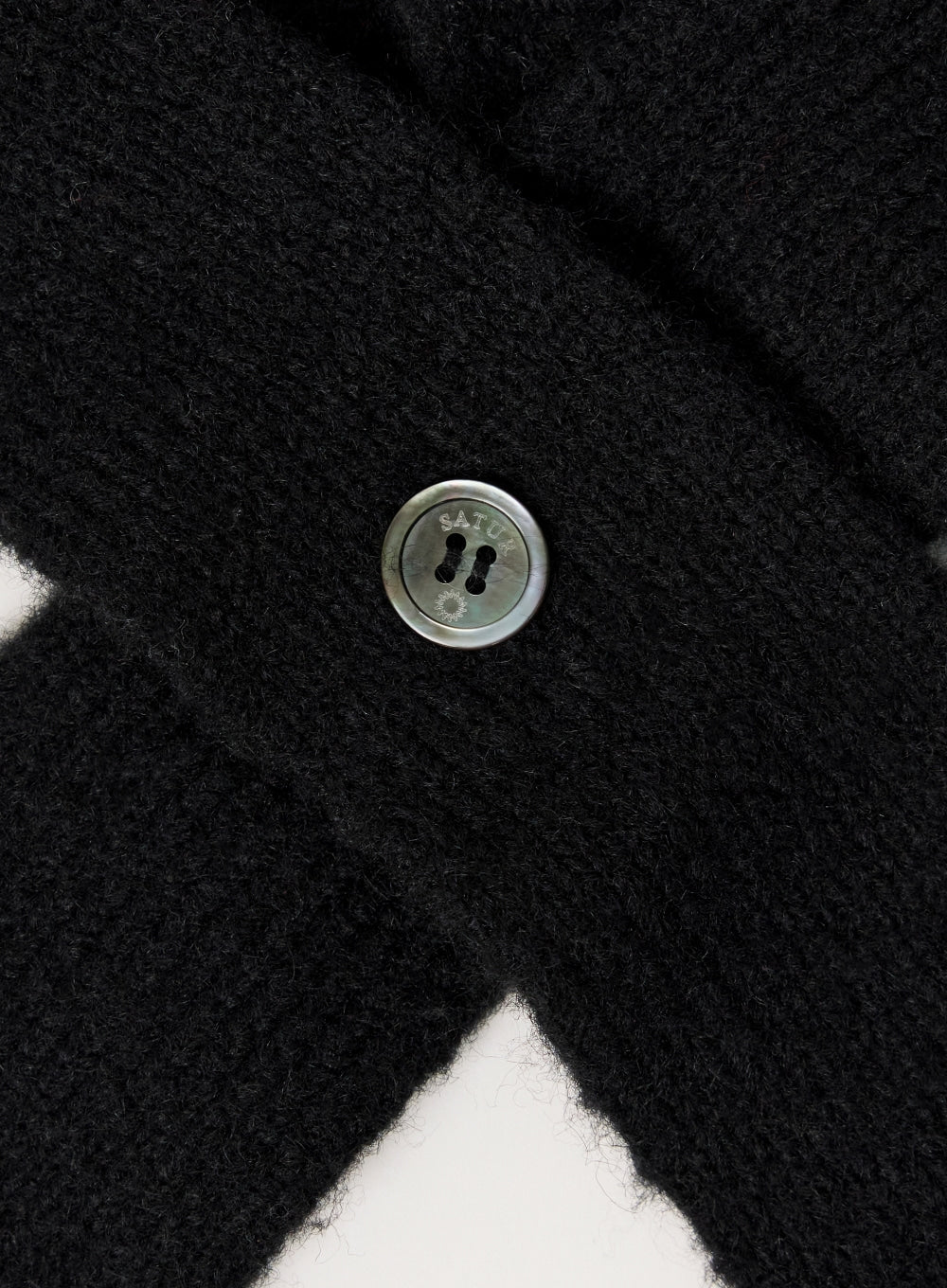 [satur] (W) Knit Balaclava - Black