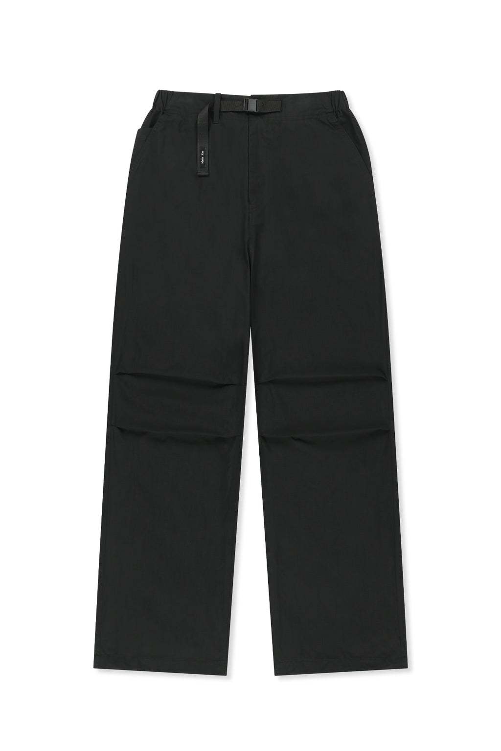 Matinkim Strap Belted Pants For Men IN Black