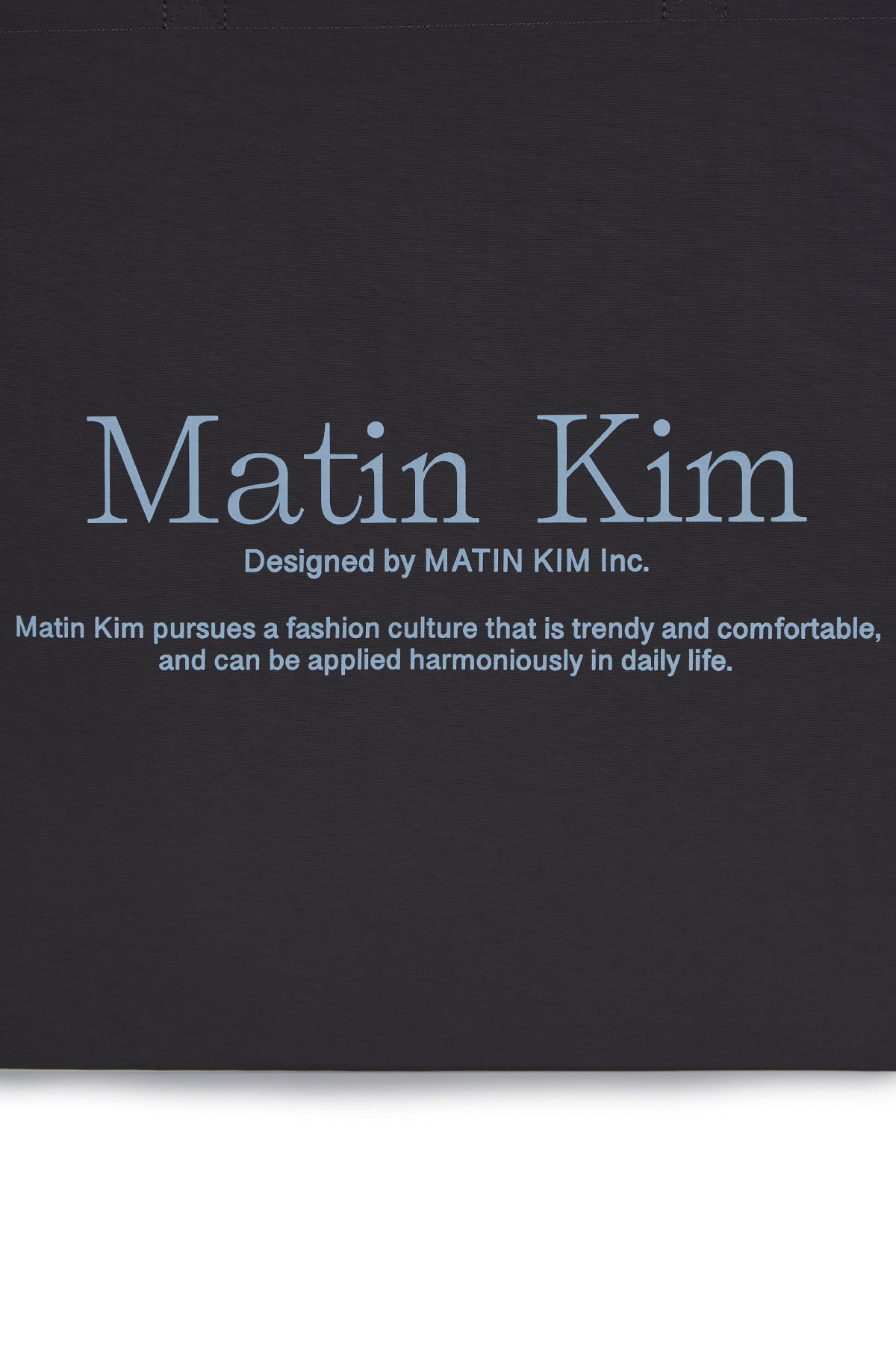 [matinkim] Matin Palette Ecobag IN Charcoal