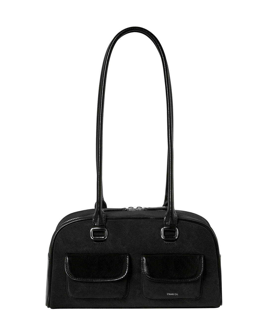[standoil] Chubby Bag / Black Combi