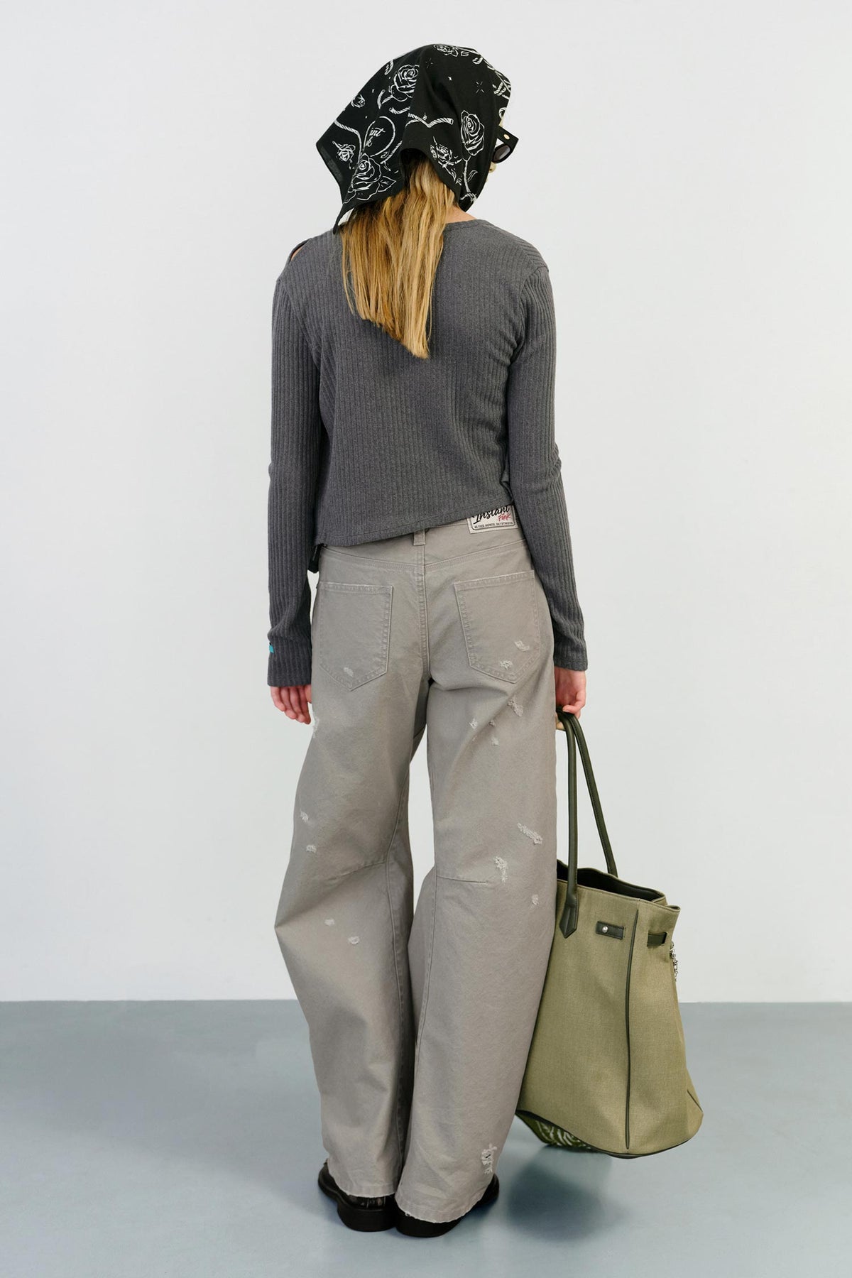 Instantfunk Arch Fit Canvas Pants - Grey