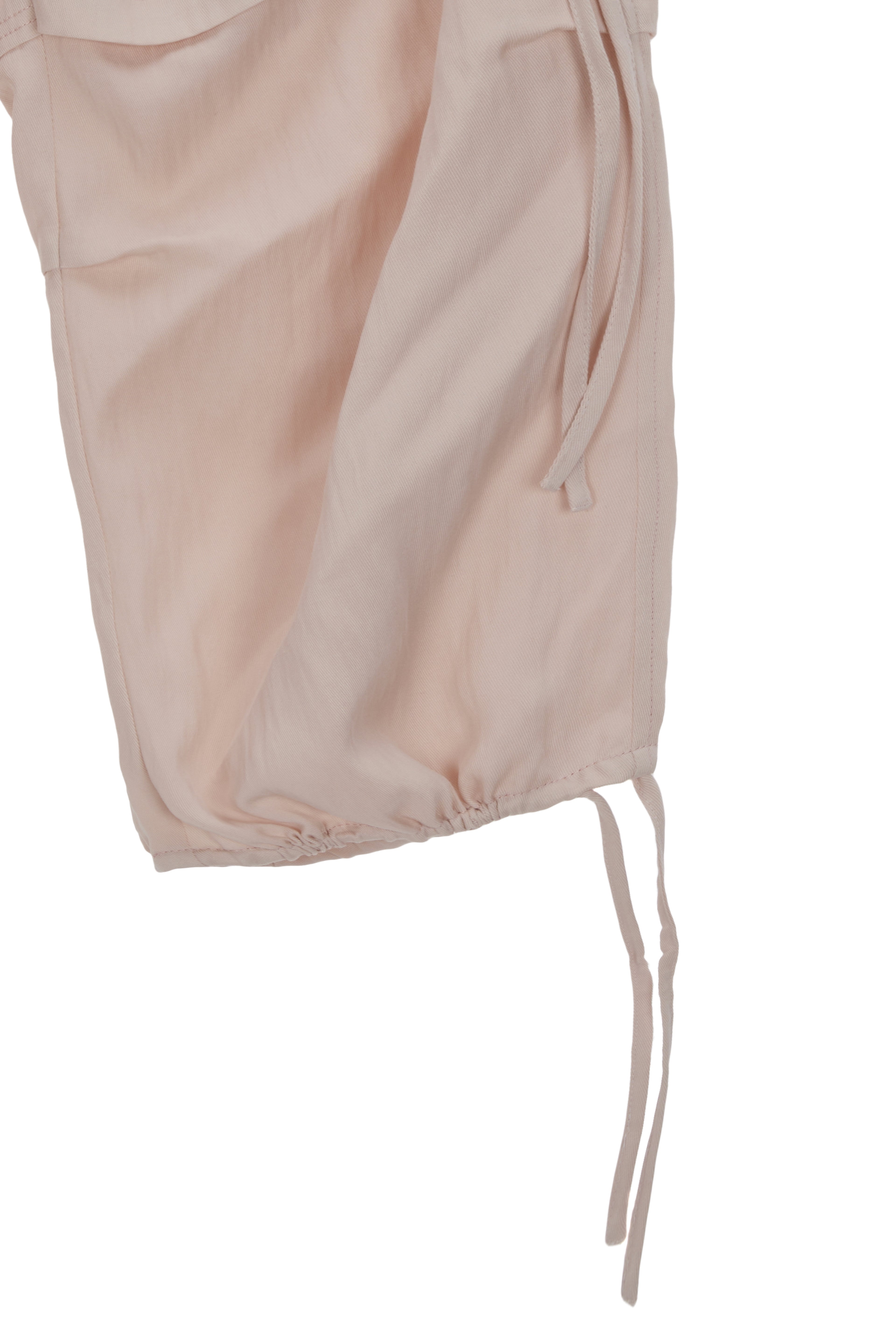 Matinkim Rayon String Cargo Pants IN Light Pink
