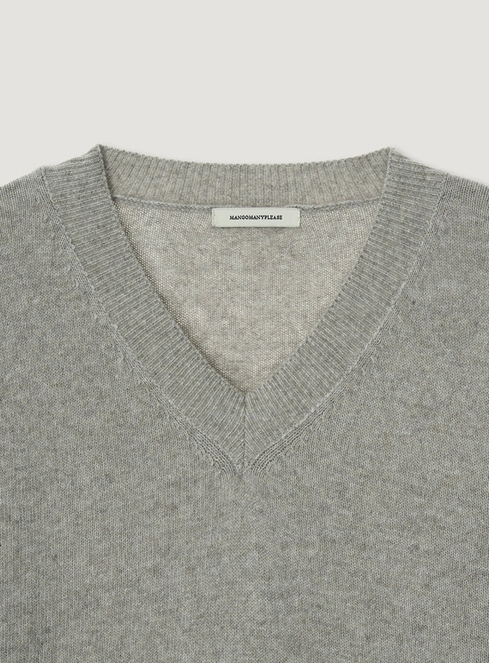 Mango Maniplease Mark V Raccoon Knit Deep Oat