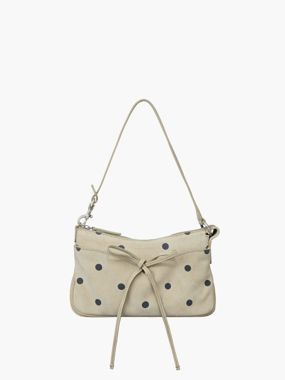Margesherwood Ribbon Pochette blond wood printed suede