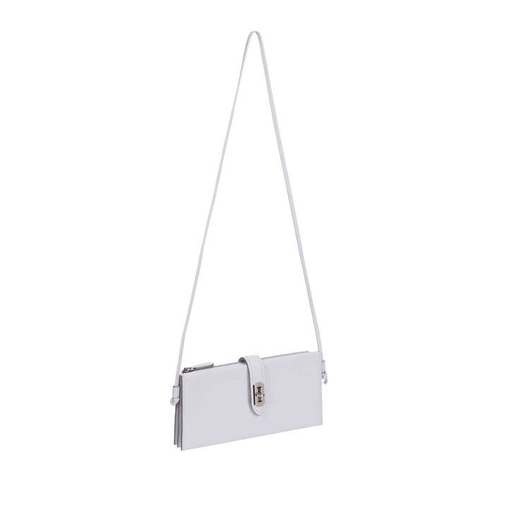 Vunque Magpie Easyway Accordion Long Wallet White