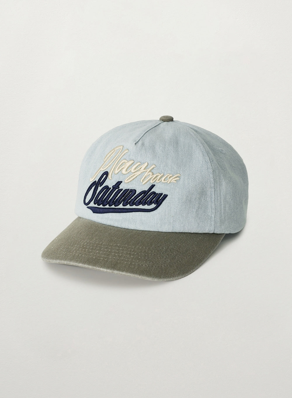 Satur 90s Playback Contrast Ball Cap - Khaki