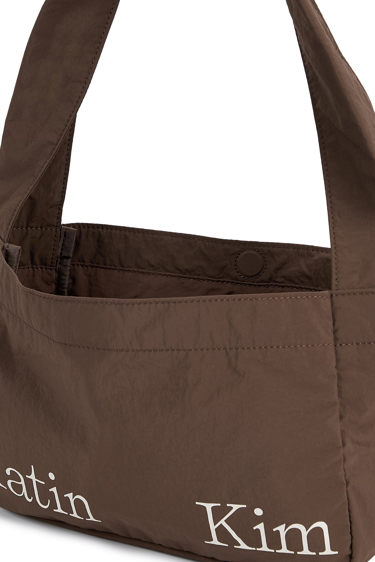 [matinkim] MATIN CRISP MINI ECOBAG IN BROWN