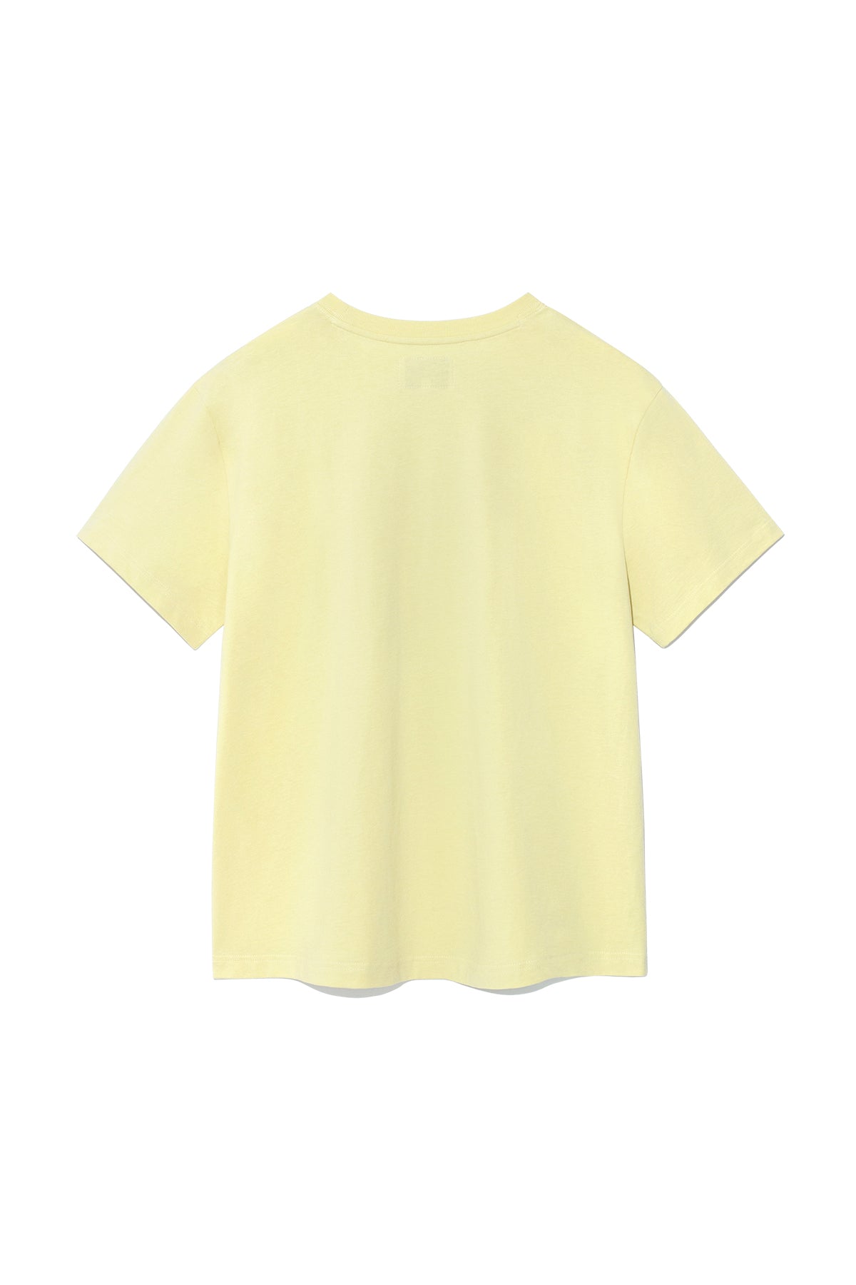 [matinkim] MATIN WAVE PRINTING LOGO TOP IN YELLOW