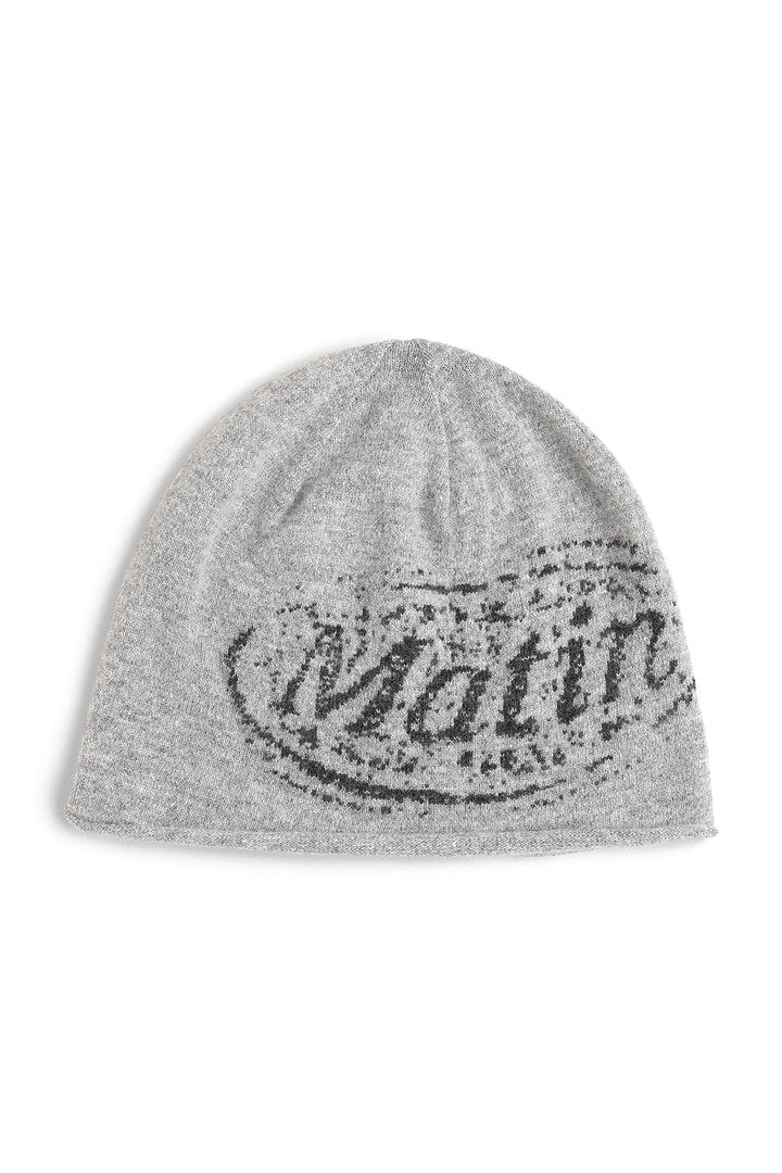 Matinkim Matin Stamp Beanie IN Grey
