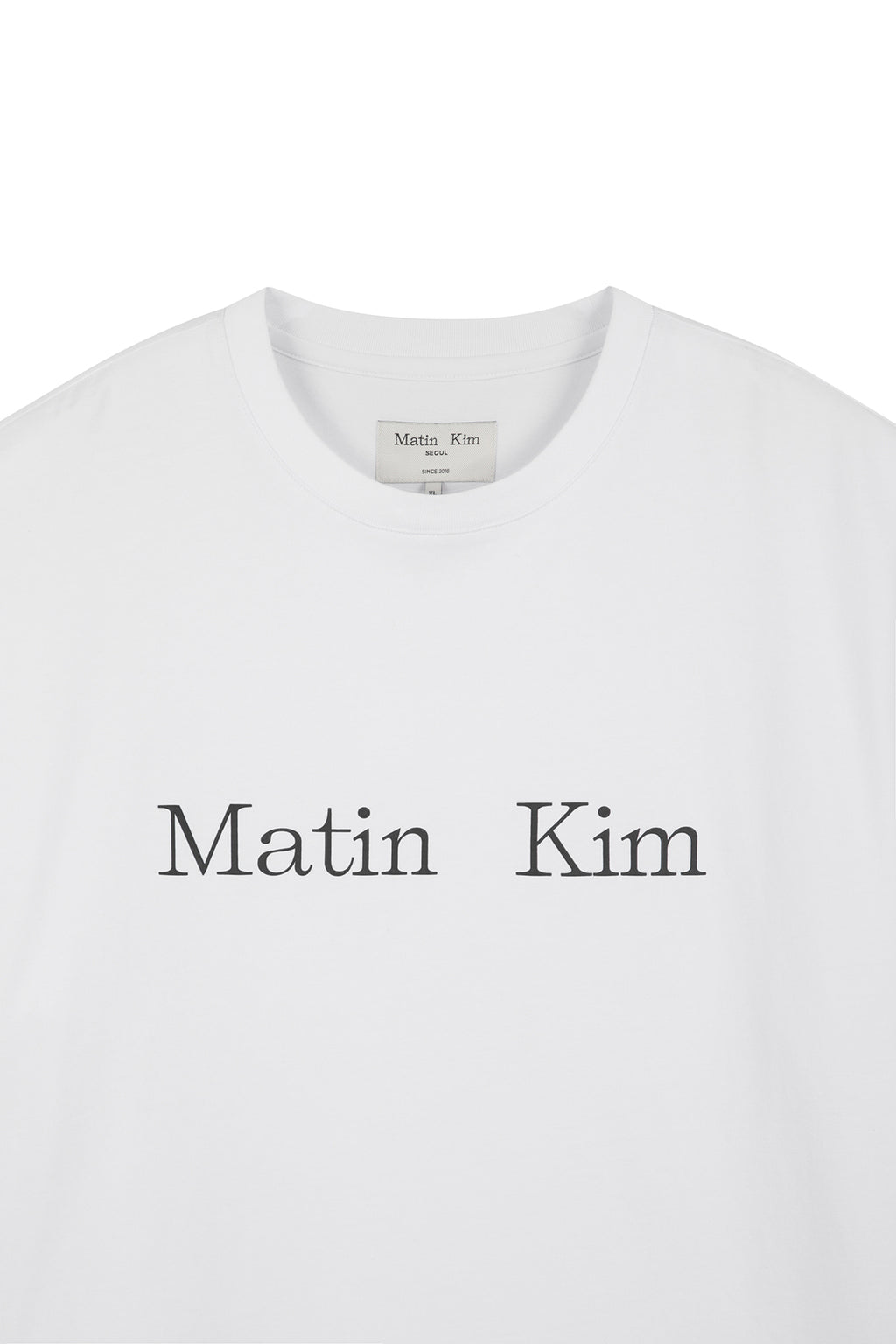 Matinkim Matin Kim Logo Top IN White