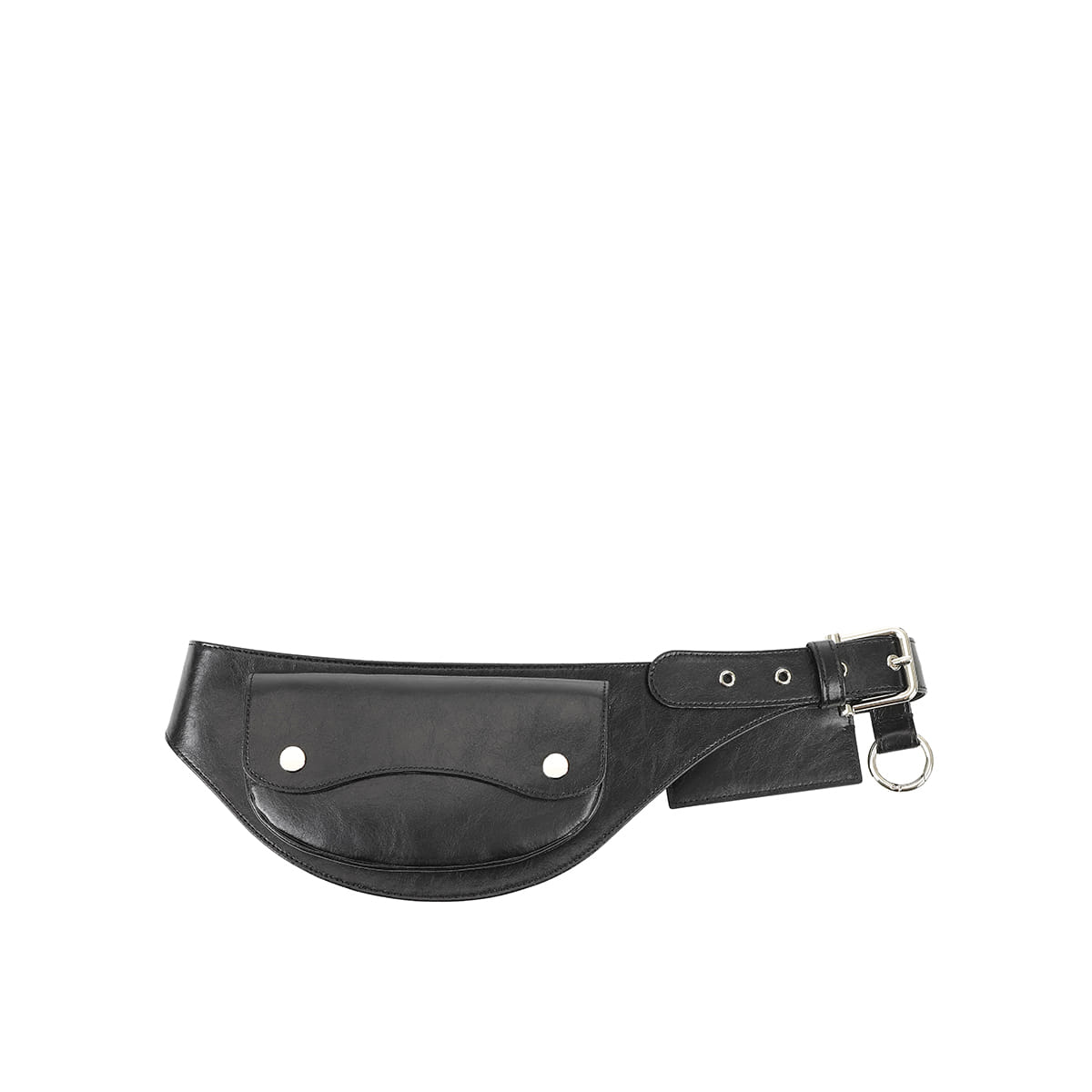 Osoi Pocket Belt Washed Black