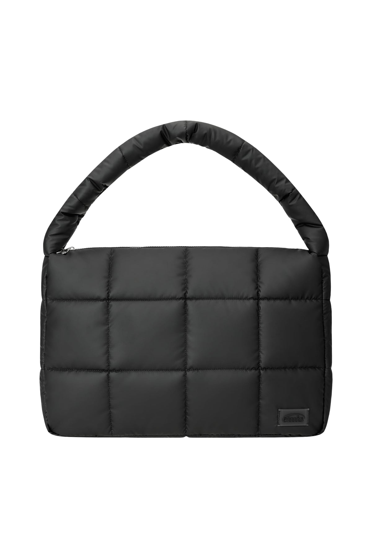 Emis Puffer Shoulder Bag-Black