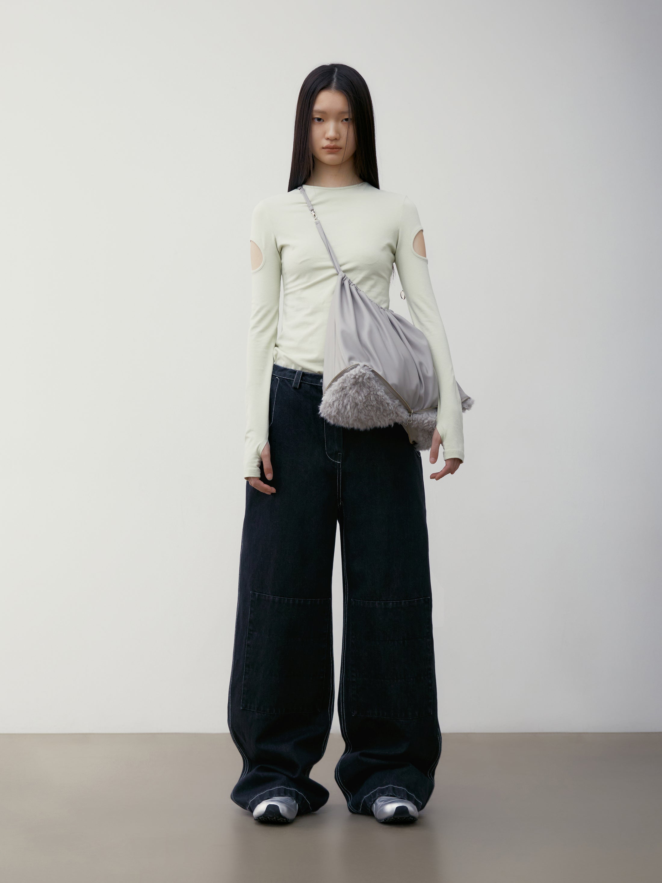 [low_classic] SLEEVE HOLE T-SHIRT
LIME