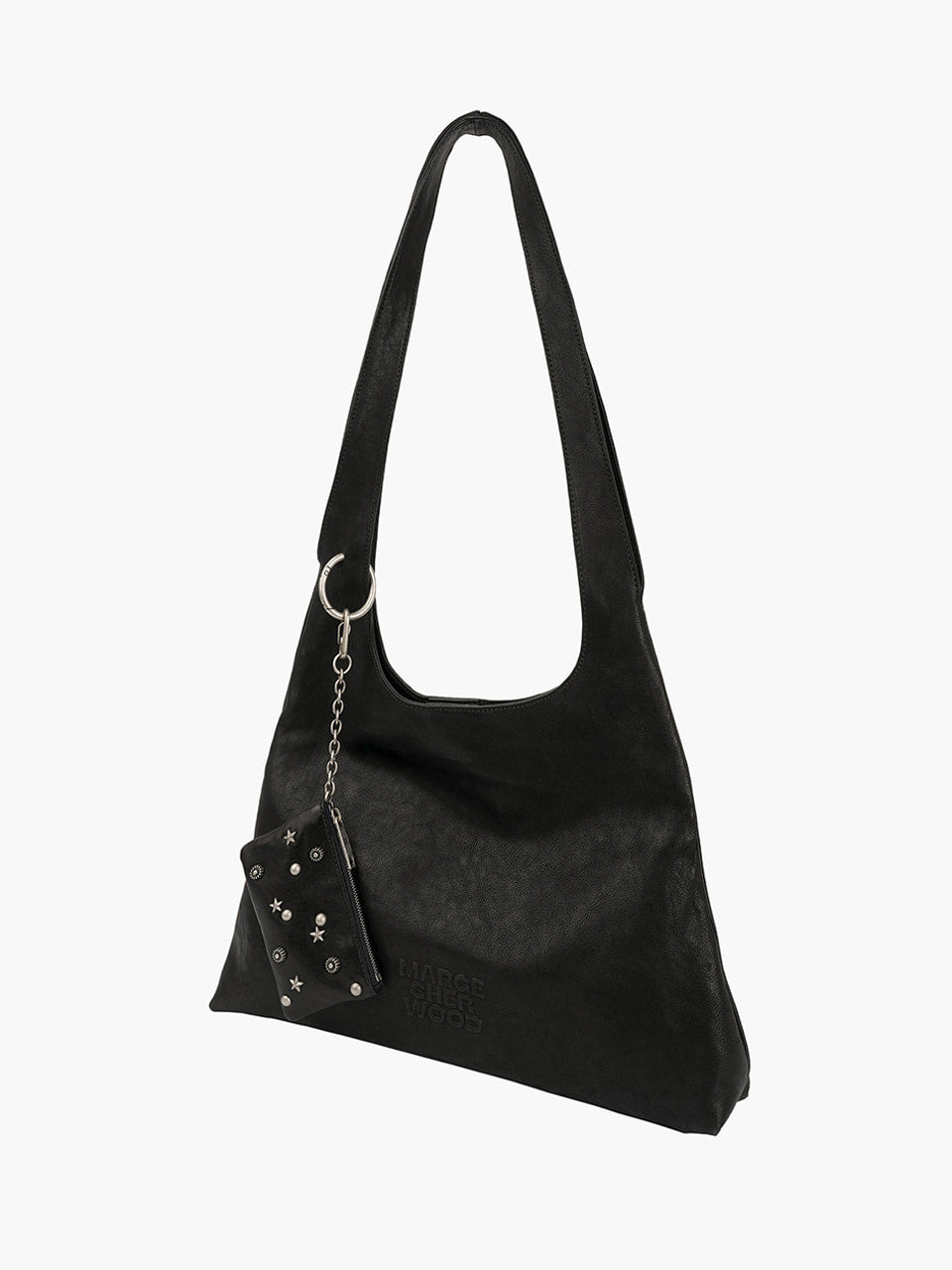 Margesherwood Halter Hobo Large black washed nappa