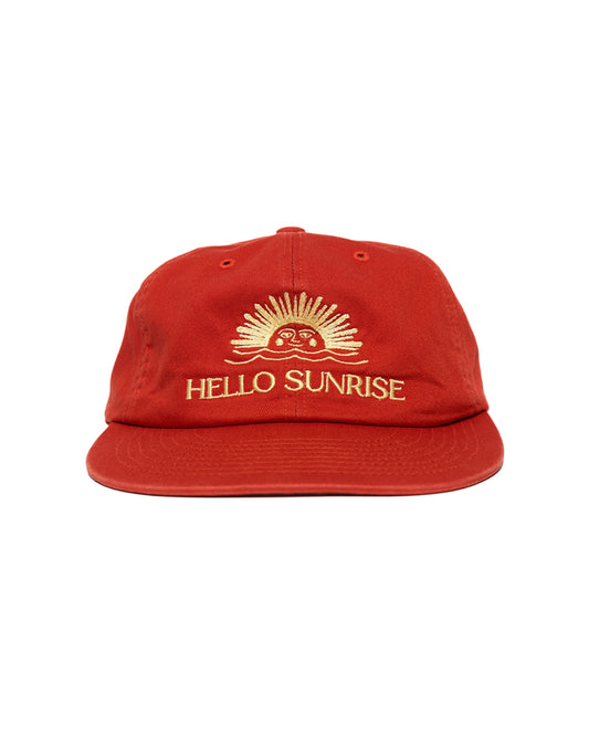 HS Washed OG Logo 6panel Cap_Burnt Orange