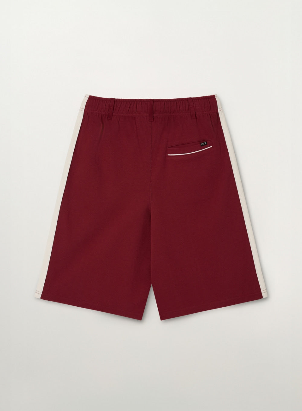 Satur Lawton Lining Track Shorts - Burgundy
