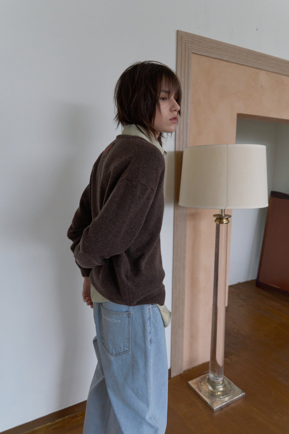 Overdueflair Indigo Denim Pants Light Blue