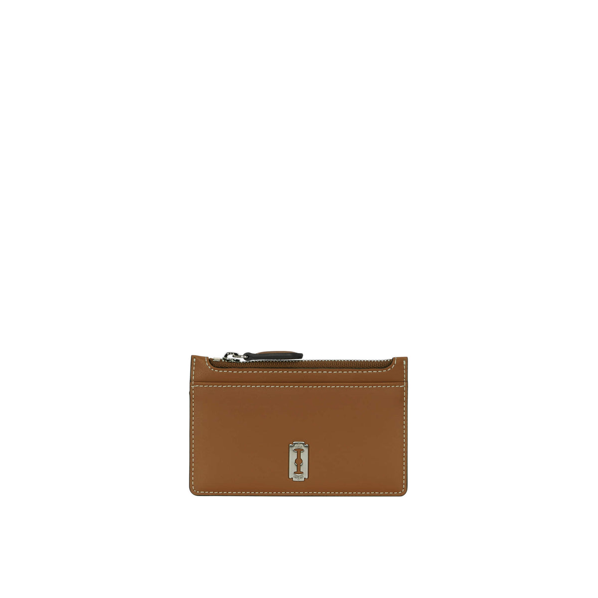 Vunque Perfec Index Zipper Card Wallet Camel