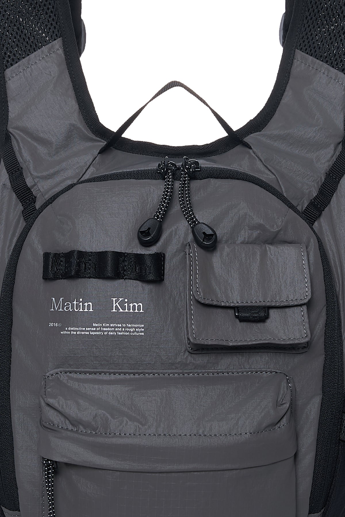 Matinkim Multi-Pocket Lite Mini Backpack IN Grey