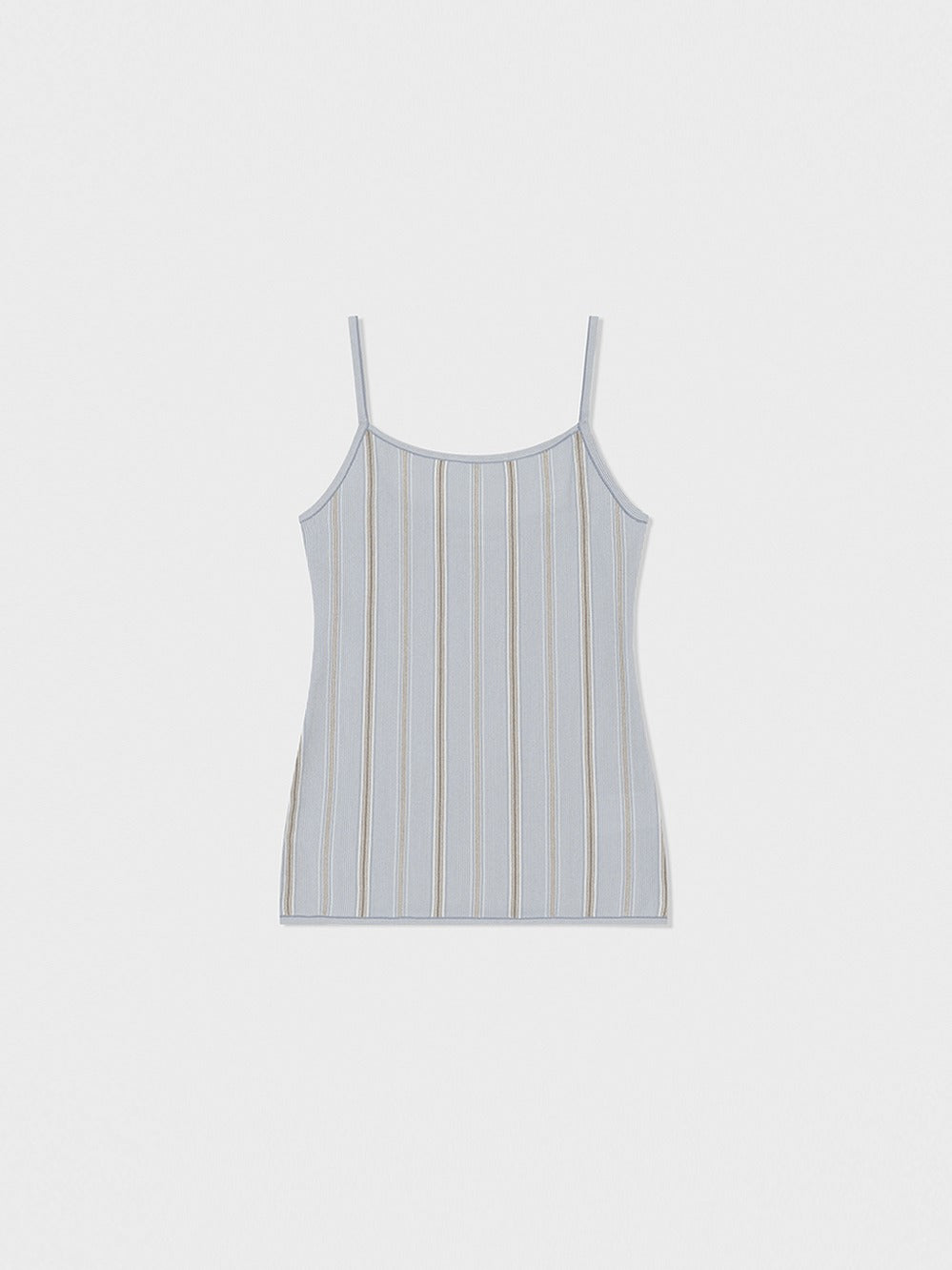 Low Classic Stripe Sleeveless Knit Top Blue