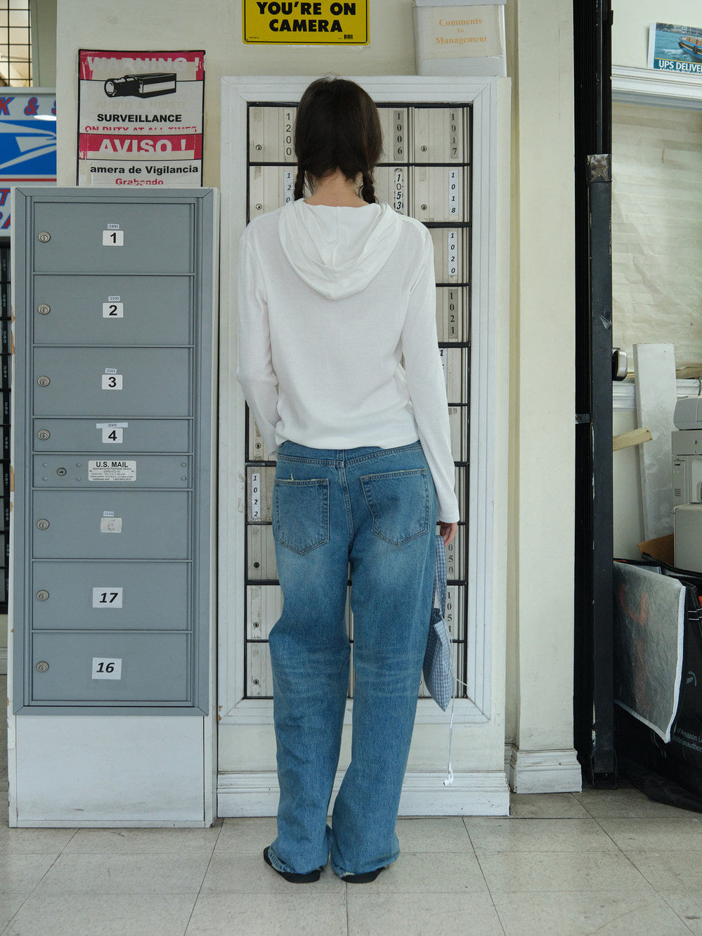 Low Classic Lc Hoodie Tee Off White