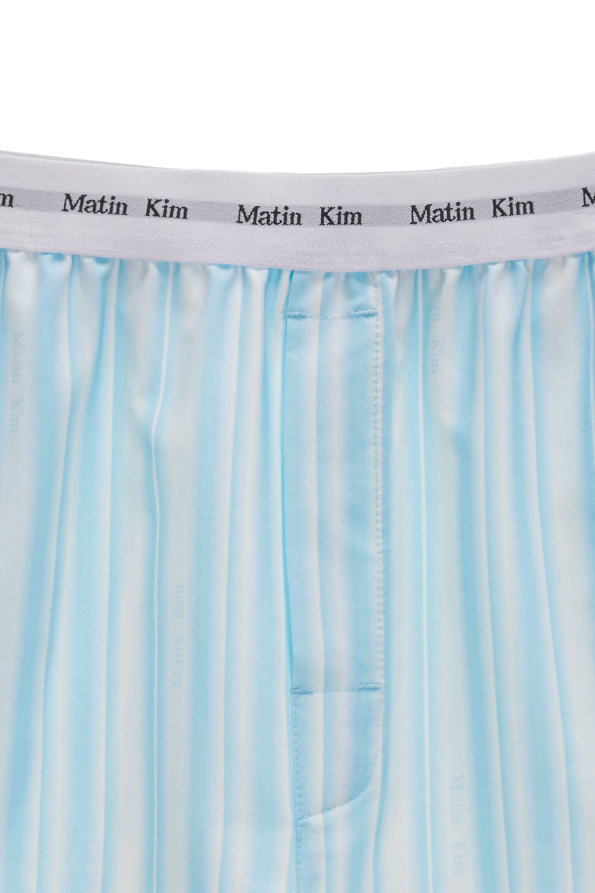 Matinkim Cozy Pajama Stripe Shorts IN Sky