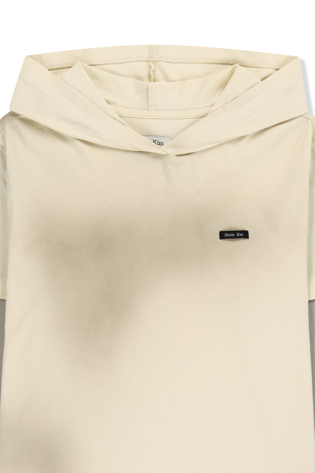 Matinkim Dust Washed Layered Hood Top IN Butter