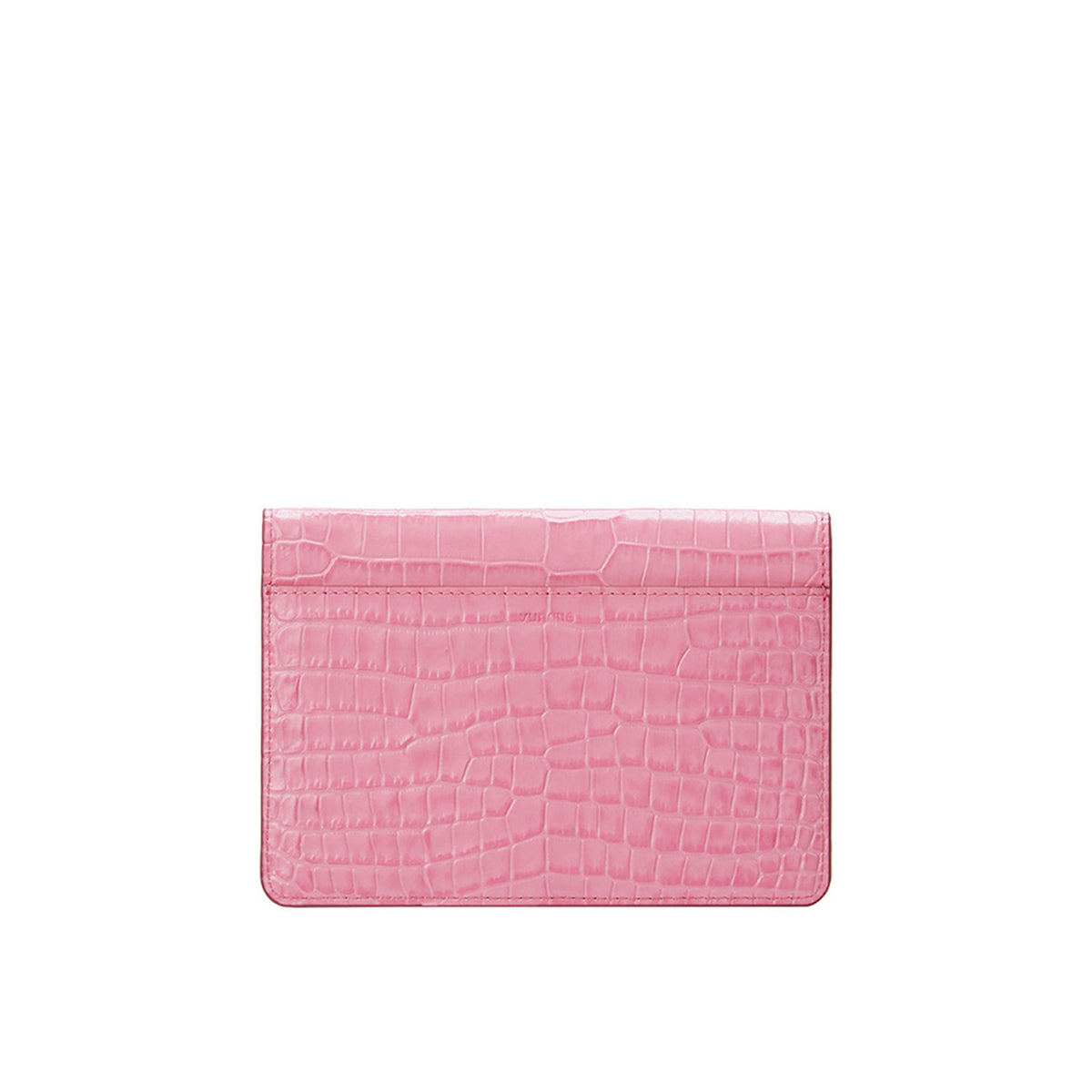 Vunque Occam V Slim Pouch Croco Candy Pink