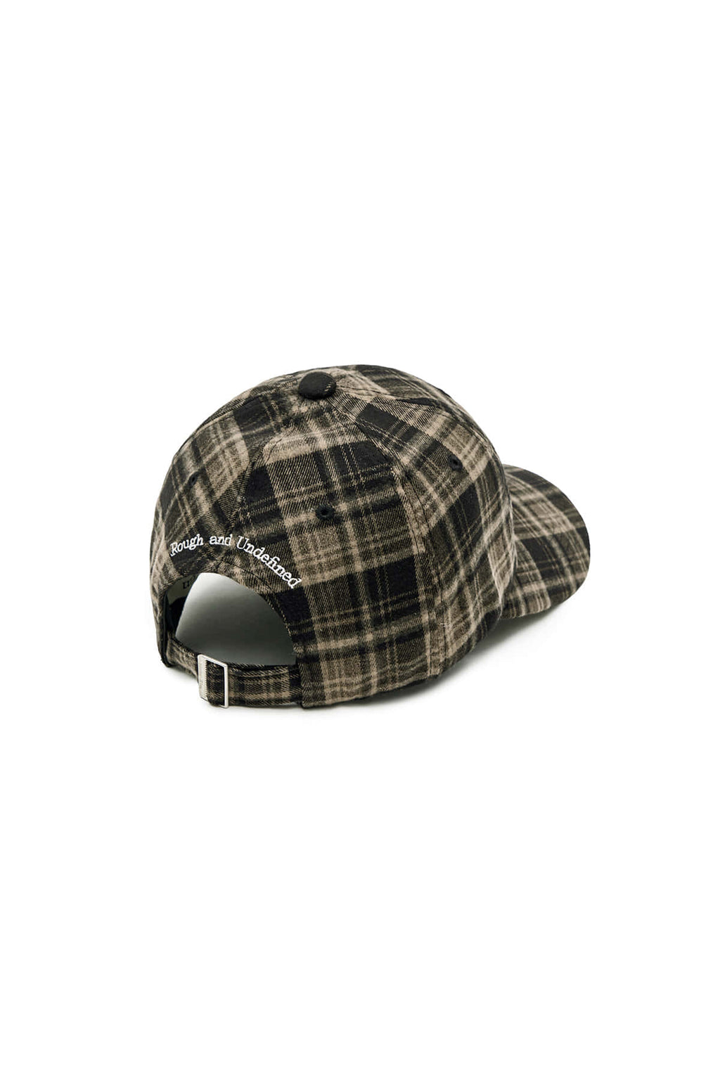 [matinkim] MATIN TYPO CHECK BALL CAP IN BLACK