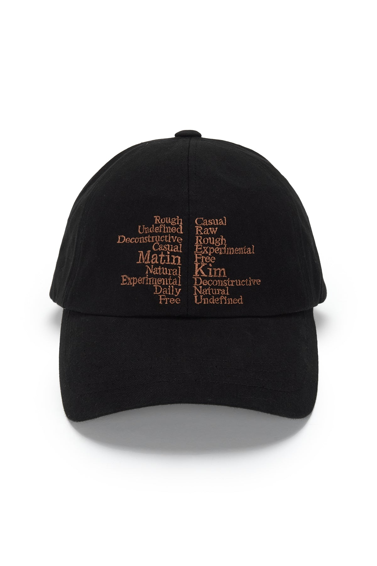 Matinkim Keyword Lettering Ball Cap IN Black