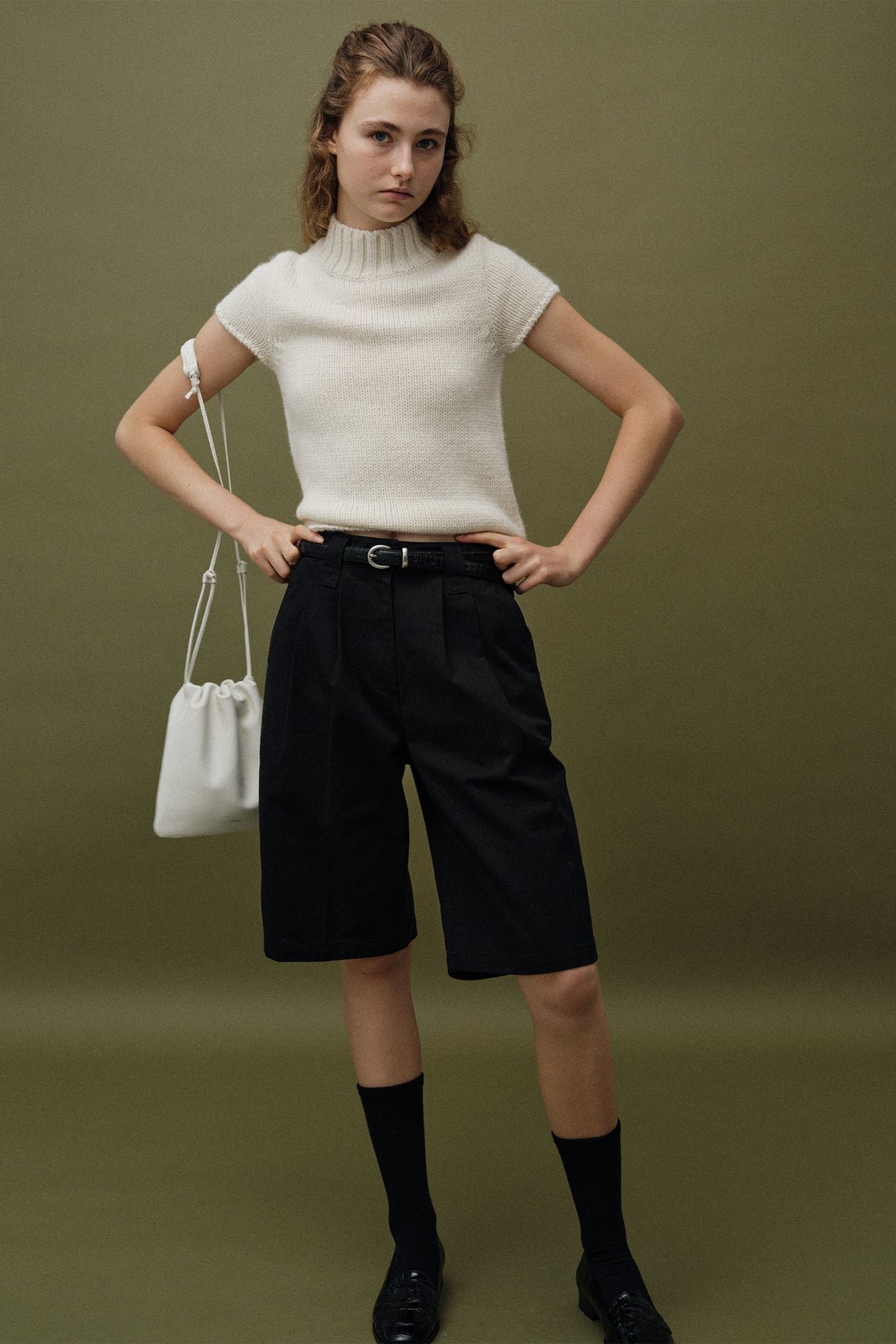 Nothing Written Fatu shoulder bag (Cloud white)