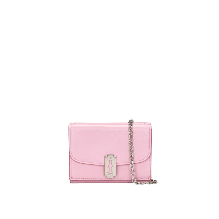Vunque Occam Lune Chain Folded Half Wallet Bebe Pink